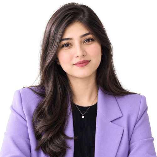 Warisha Khan, web designer and digital marketer in Karachi, Pakistan